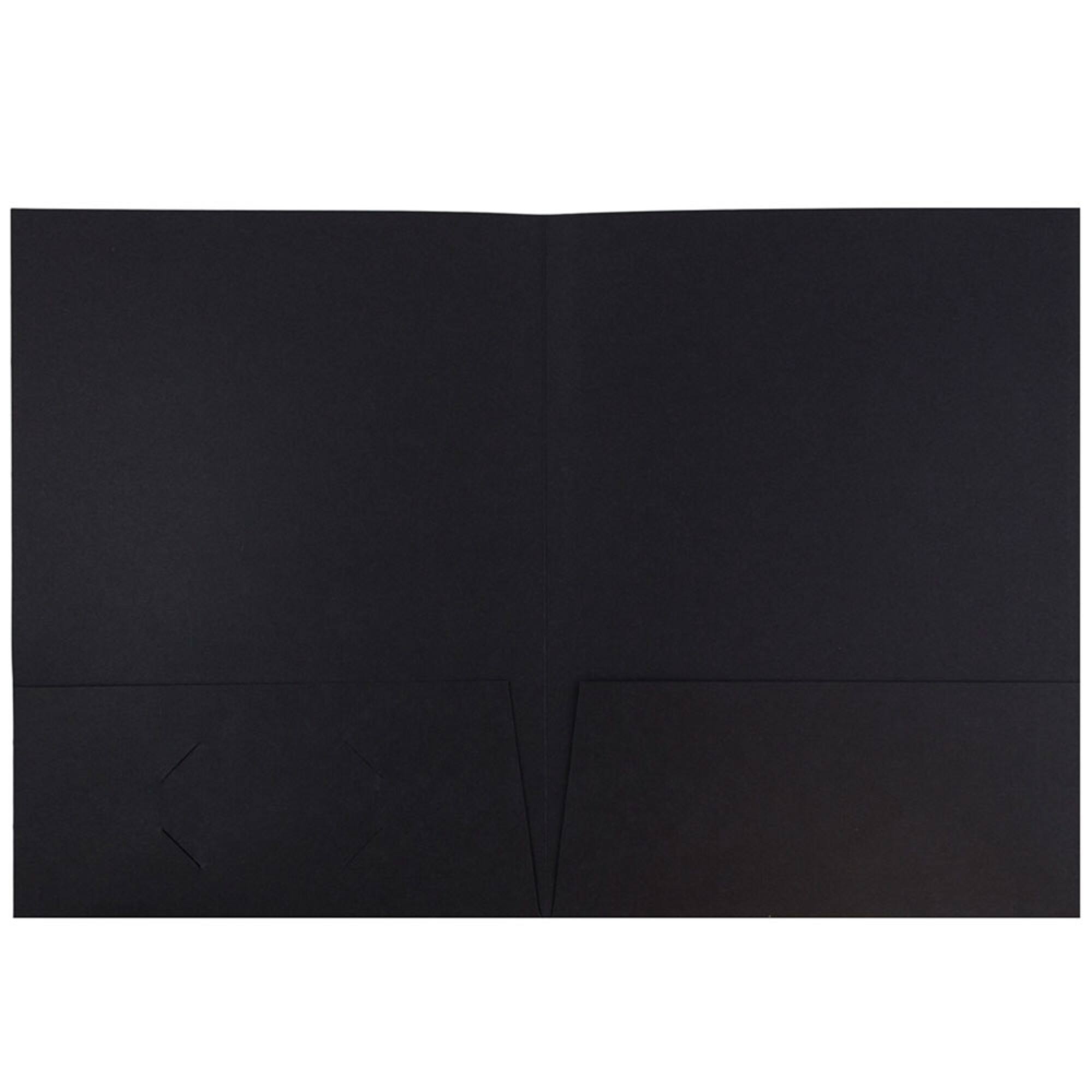 JAM Paper 2-Pocket Textured Linen Business Folders